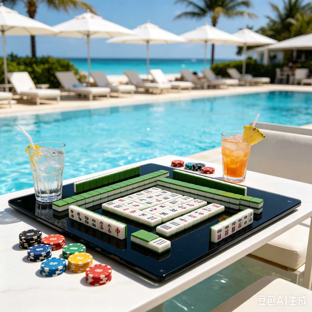 handmade mahjong tiles set