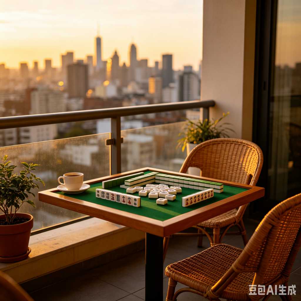 small foldable mahjong table