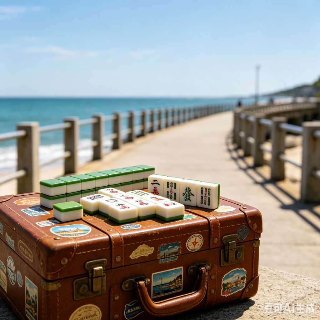 mini mahjong set for travel