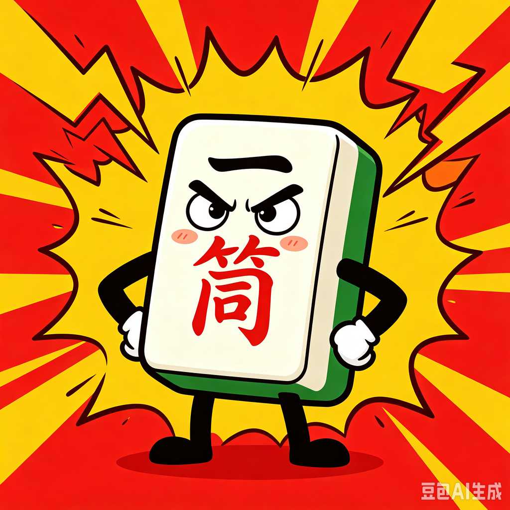 artistic mahjong tiles set