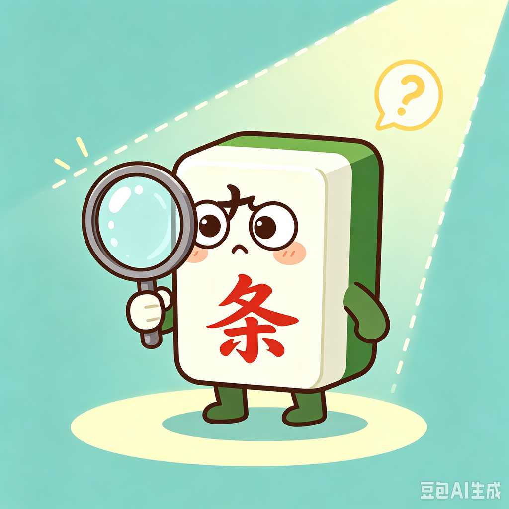 smooth print surface mahjong tiles