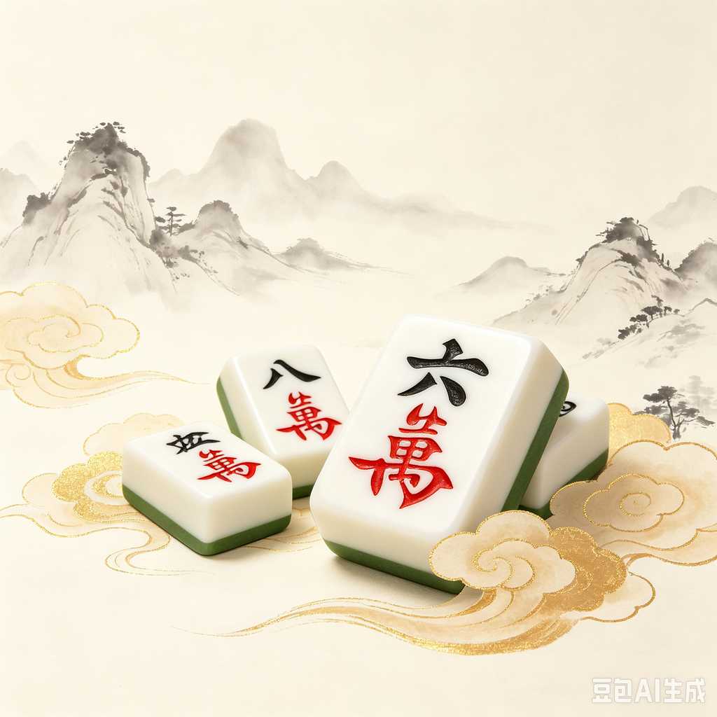 corporate gift mahjong set