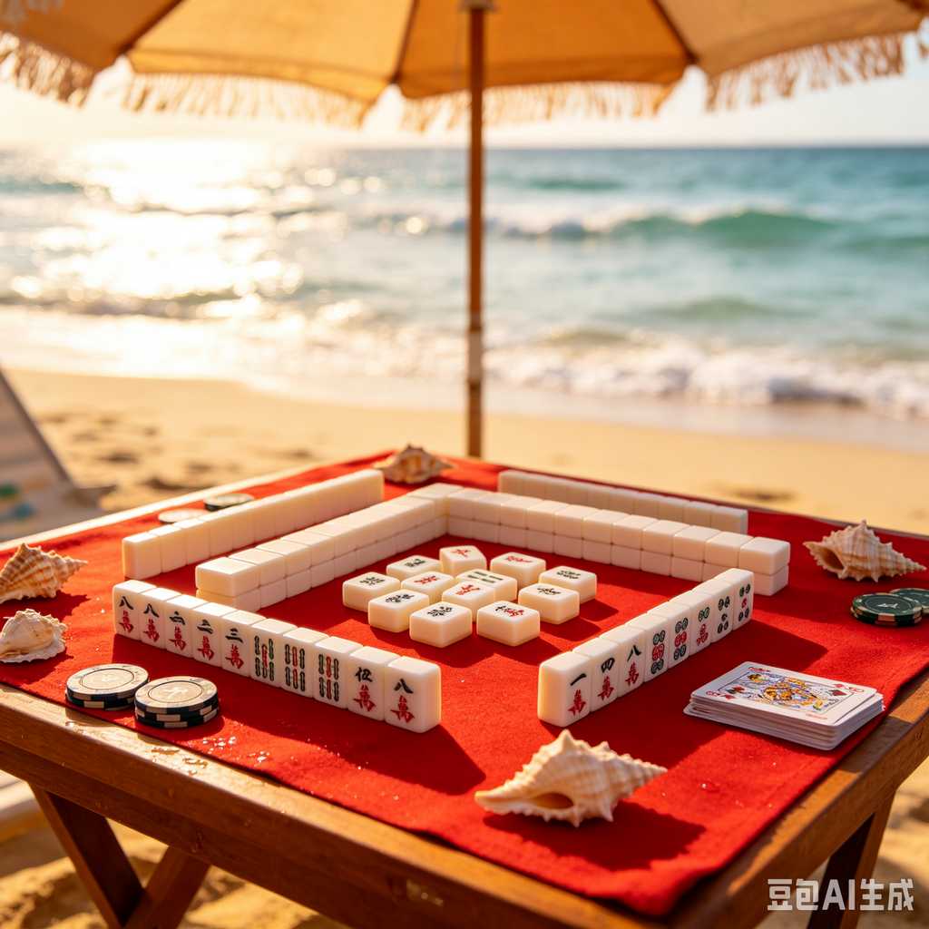 travel mahjong mat mini