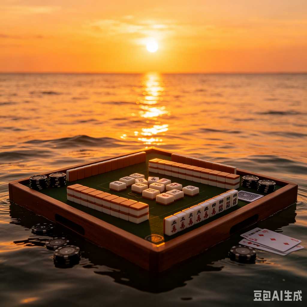 deep print mahjong set