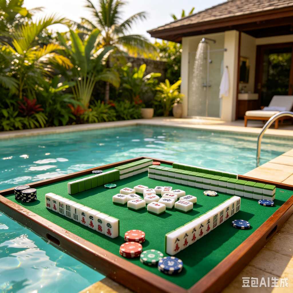 modern text mahjong tiles